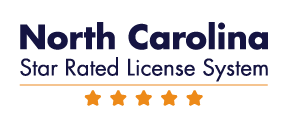 North Carolina Star Rated License System 5 Star Logo