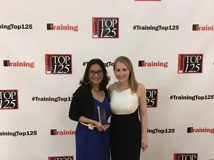 2019 Training Top 125 award
