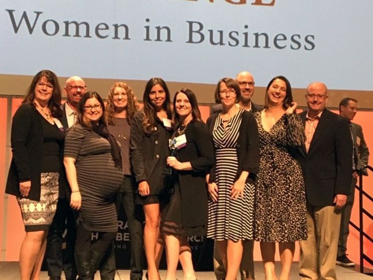 On November 7, 2019, Bright Horizons accepted the Colorado Women’s Chamber of Commerce Champions of Change Award in Social Impact for our contributions supporting women in business. 