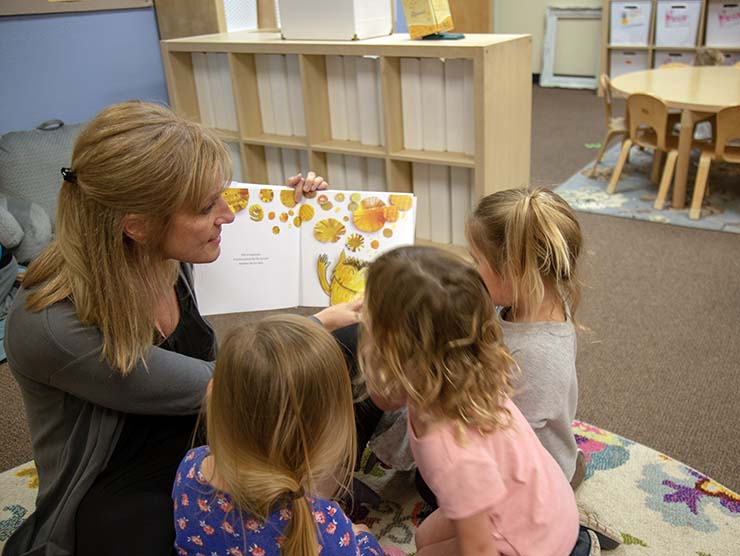 Rachel Robertson Reading to Children