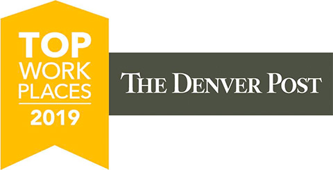 winner of the 2019 The Denver Post Top Work Places Award