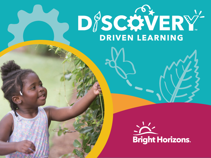 Child in garden, Discovery Driven Learning