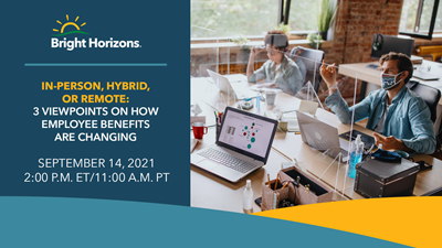 Employee benefits changing webinar graphic
