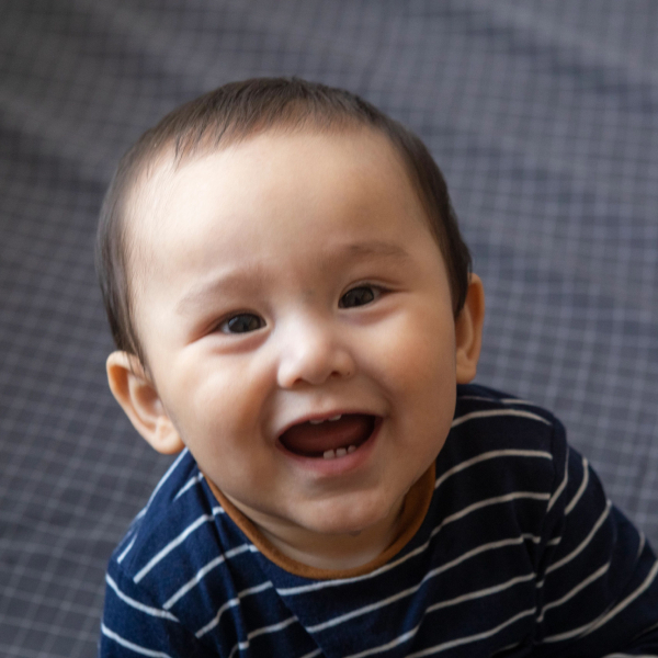 Smiling toddler