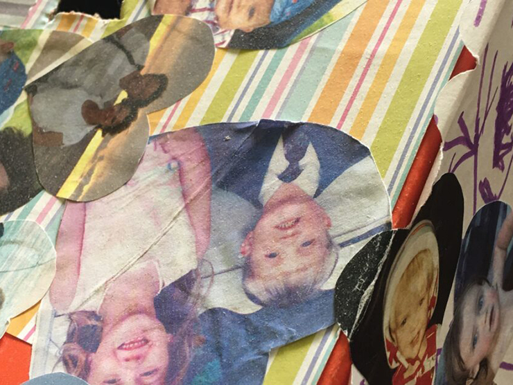 A box of love made by children at day care