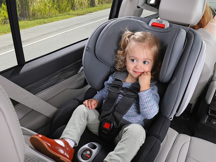 Toddler in Car Seat