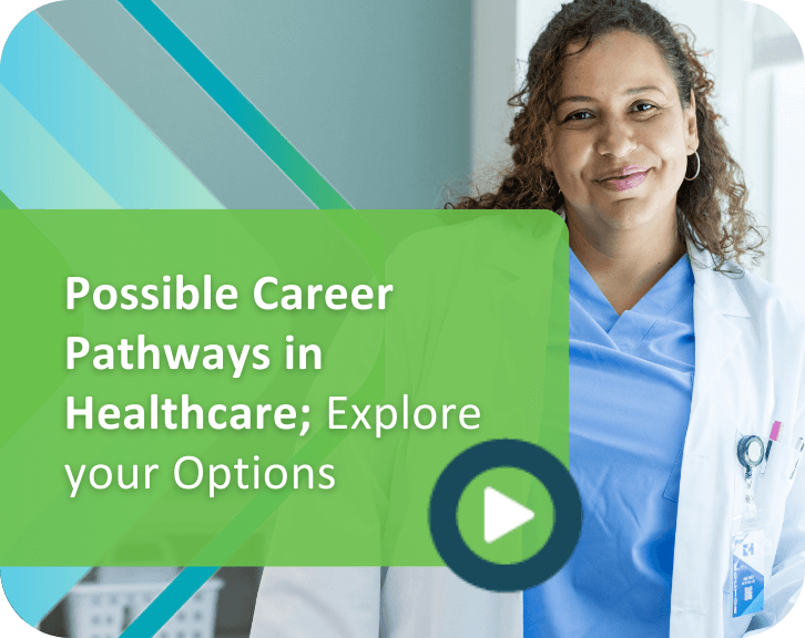 Career Pathways in Healthcare Webinar Image