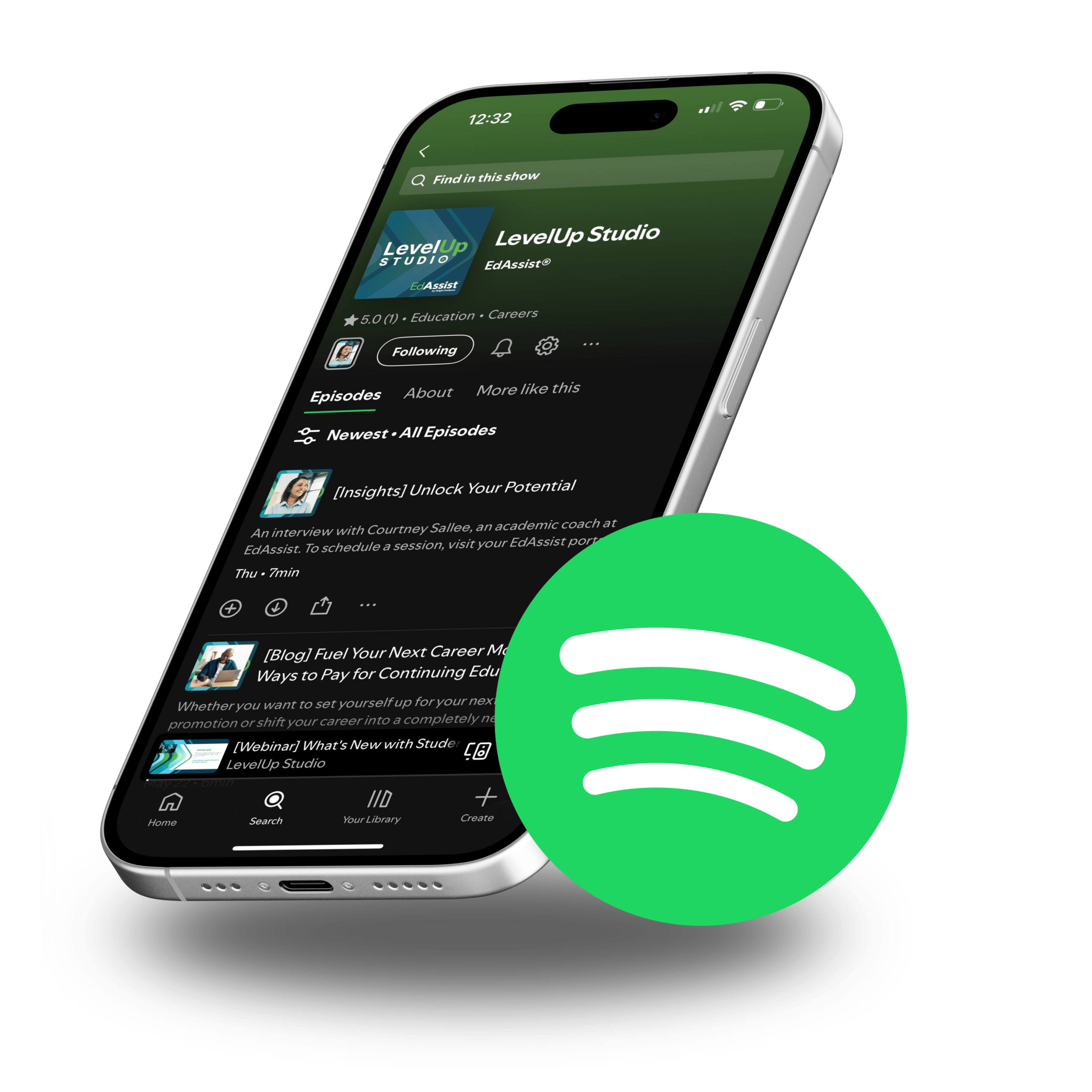 LevelUp Studio on Spotify