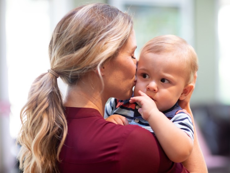 mother and child