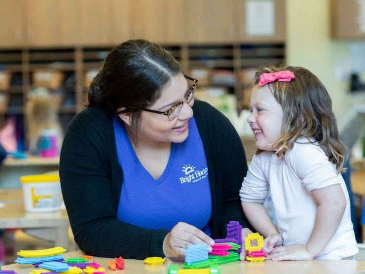 teacher and child 