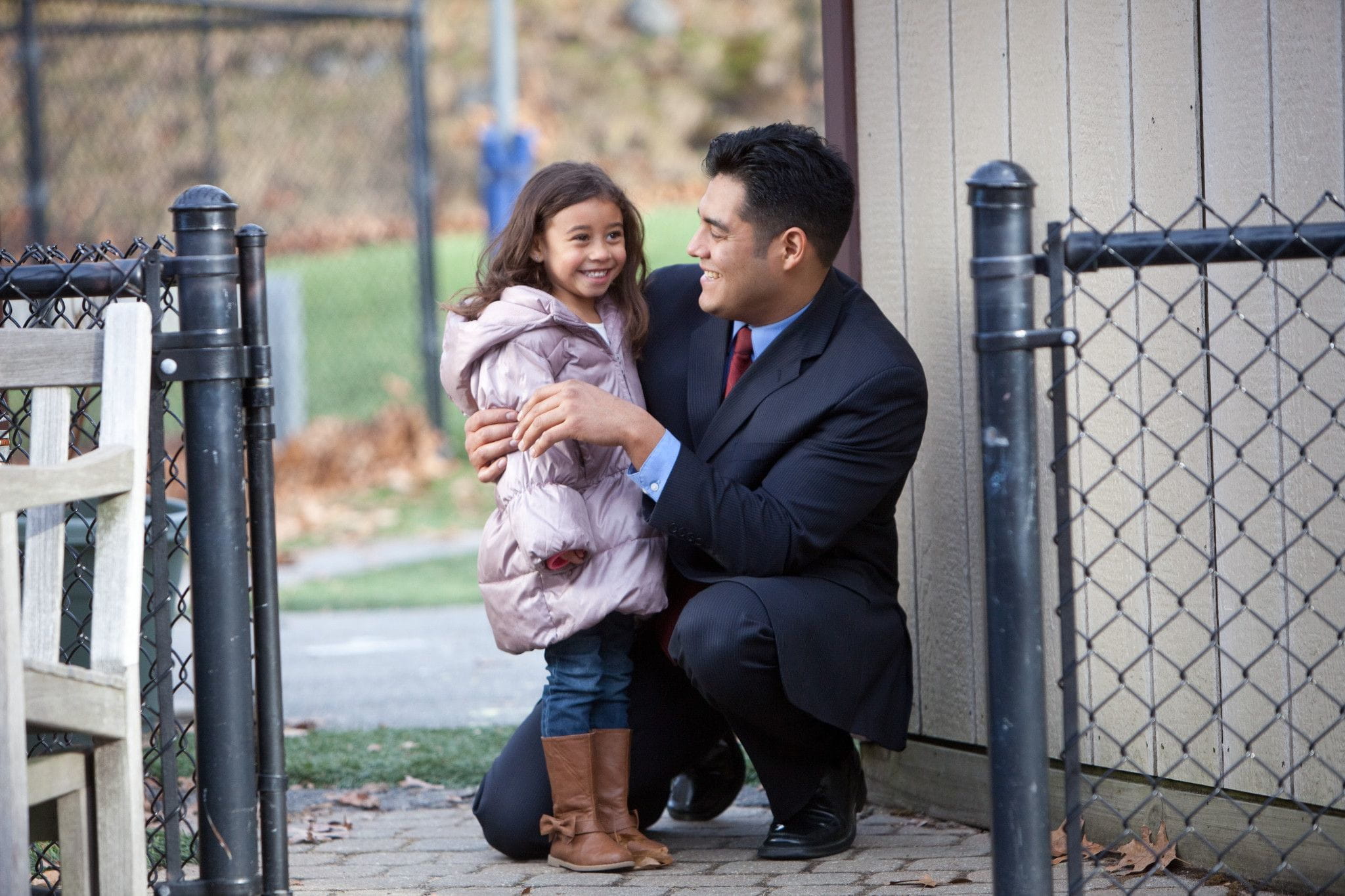 father and daughter