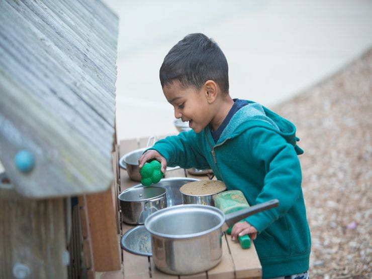 child playing