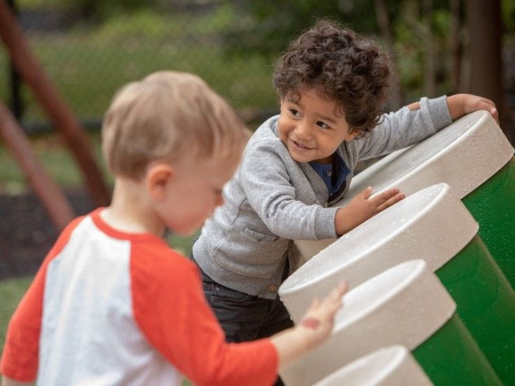 children playing