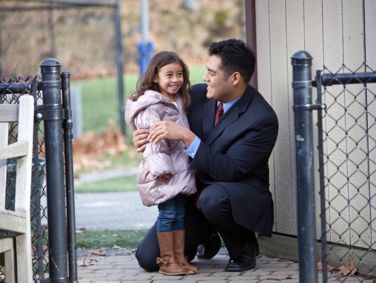 dad and daughter 