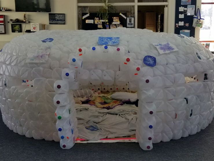 Milk Carton Igloo