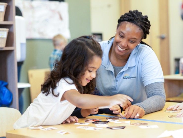 teacher and child 