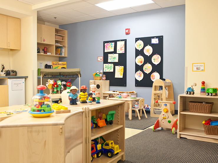 Child care center classroom