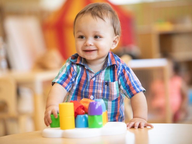 child with toy 