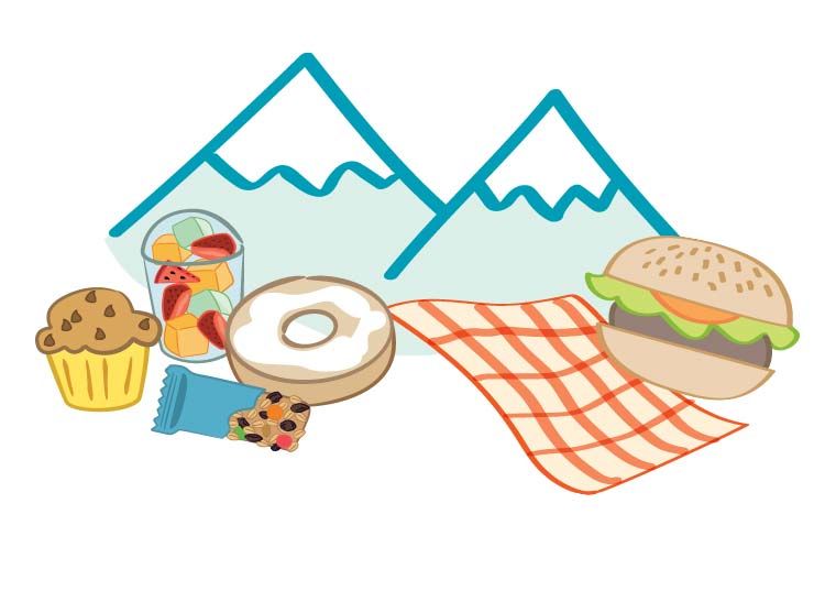 best hiking snacks for kids