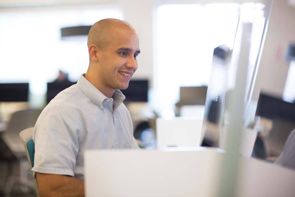 Discussing good news for adult learners