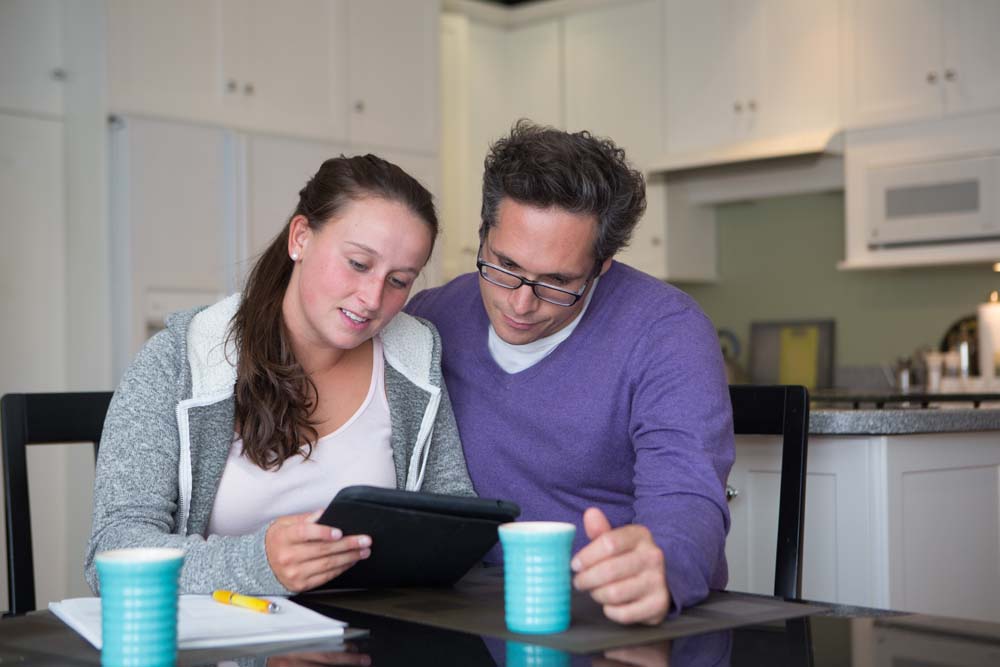 Discussing the final step in financial aid