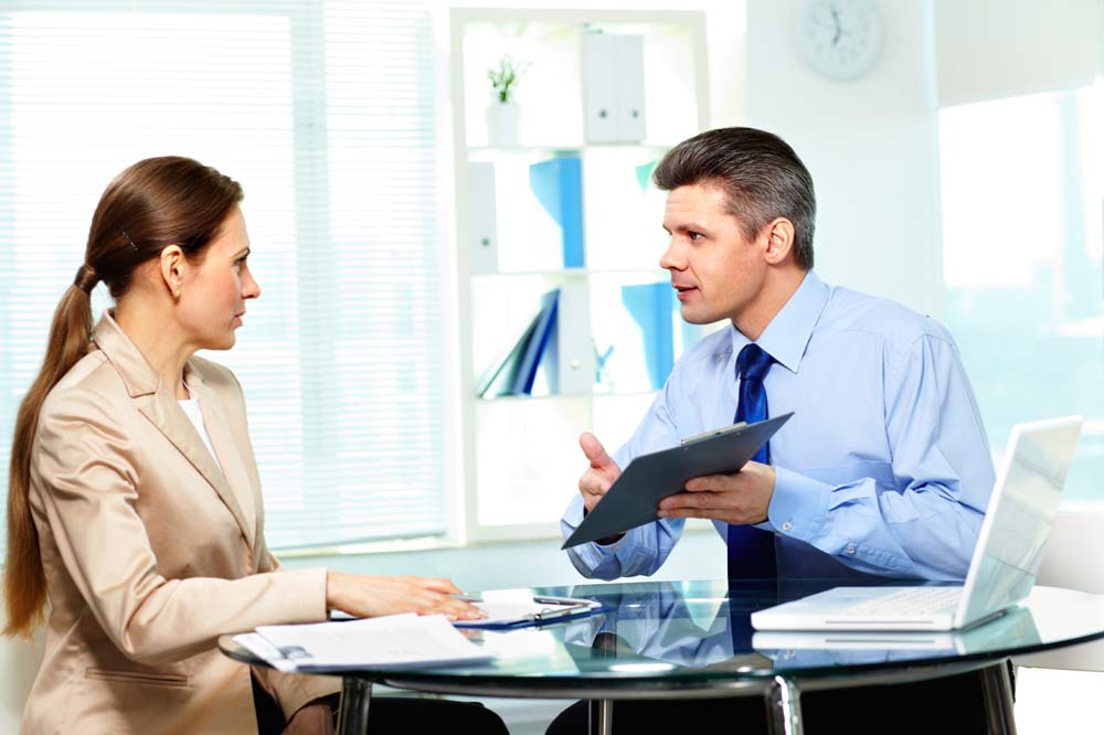 Discussing career development