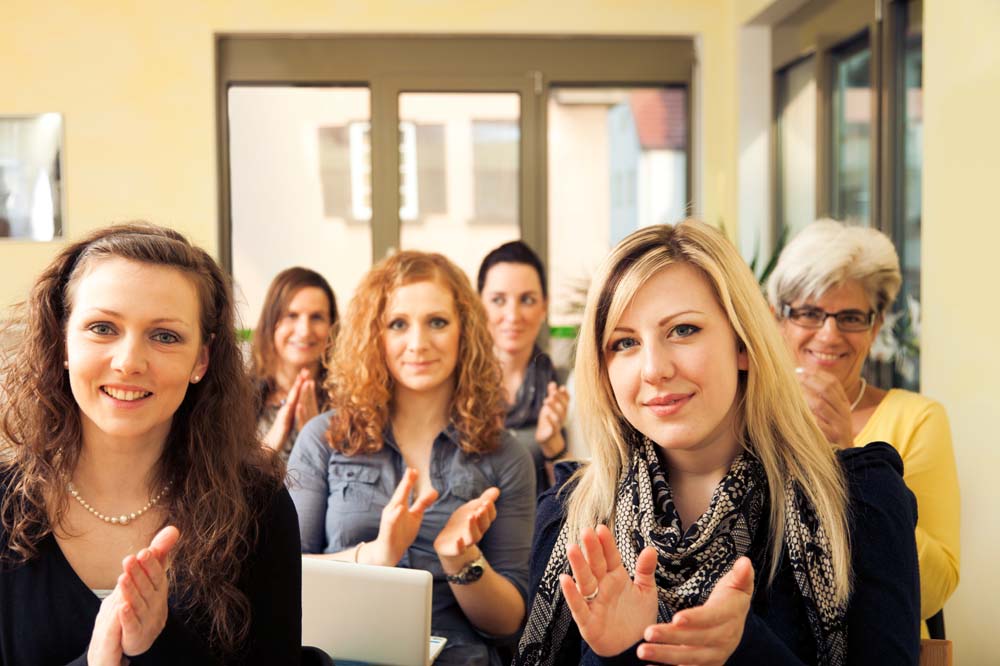 Discussing lifelong learning's importance