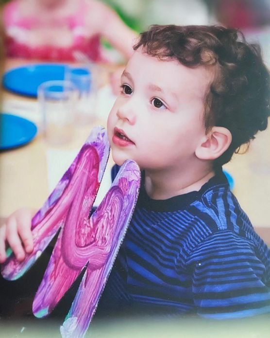 Young Theo in a Bright Horizons classroom