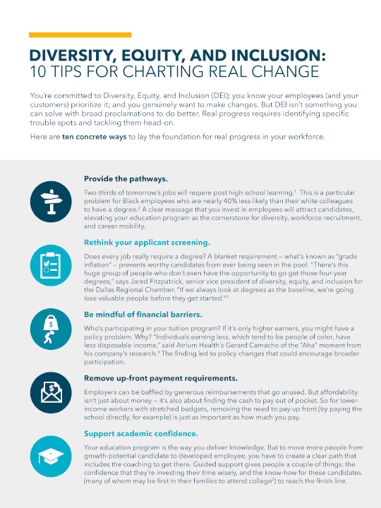 DEI 10 Tips For Charting Real Change