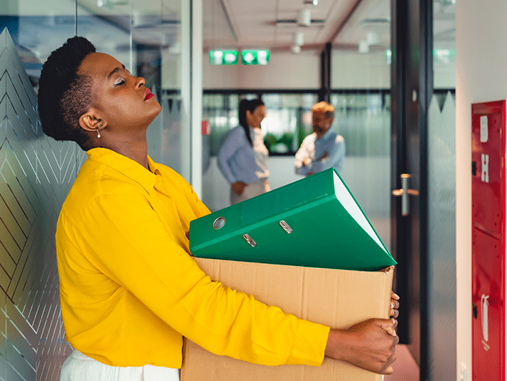 women stressed at work ?? 