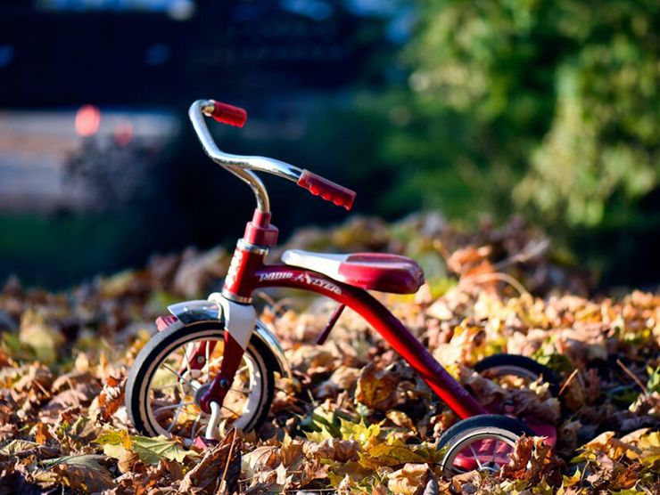 Children's bike to promote outdoor play for kids