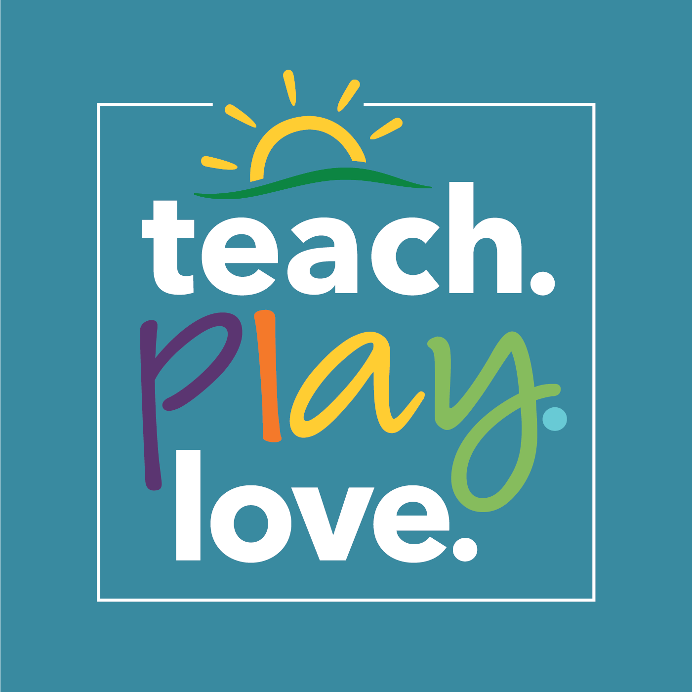 Teach Play Love Podcast logo