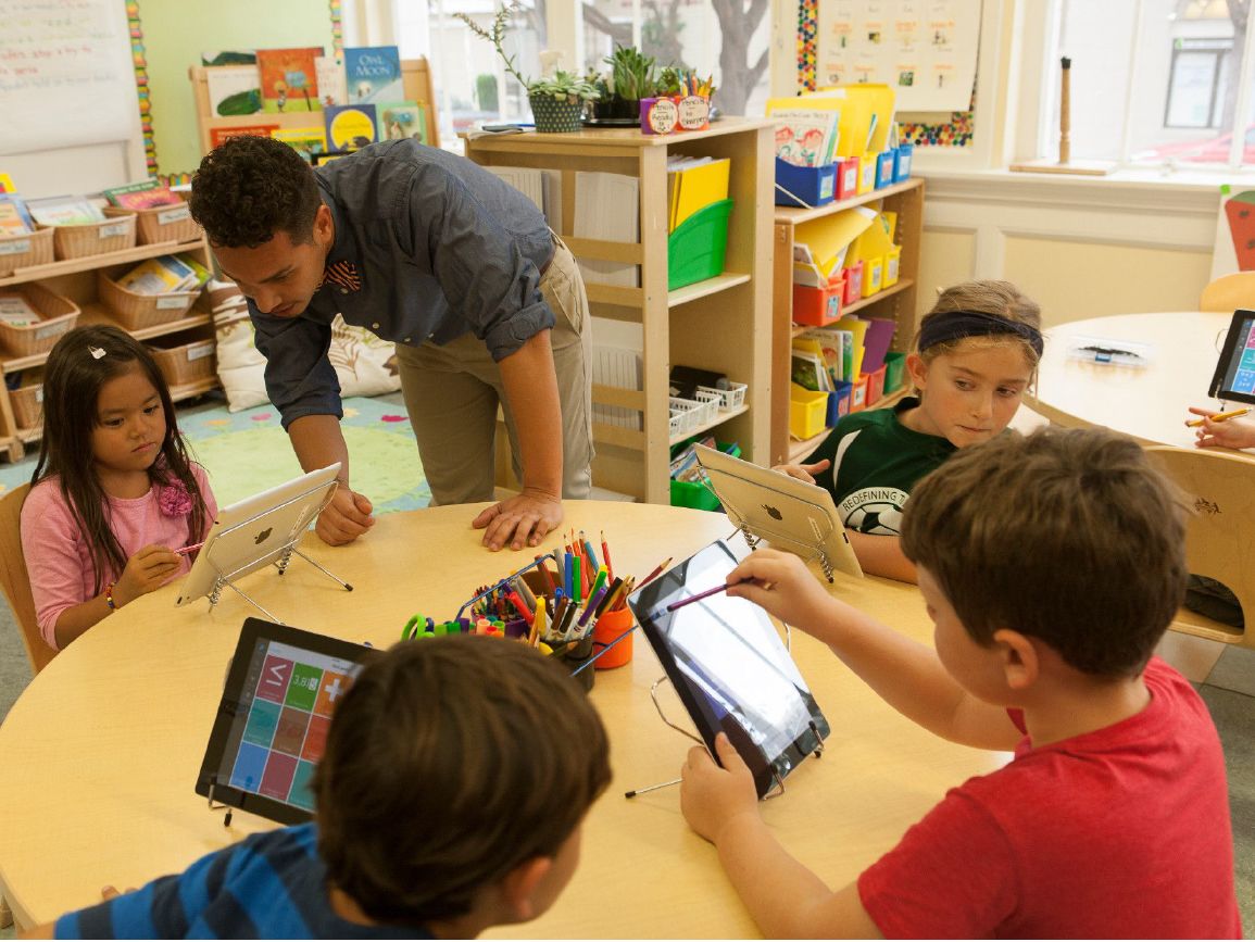 Screen time for children