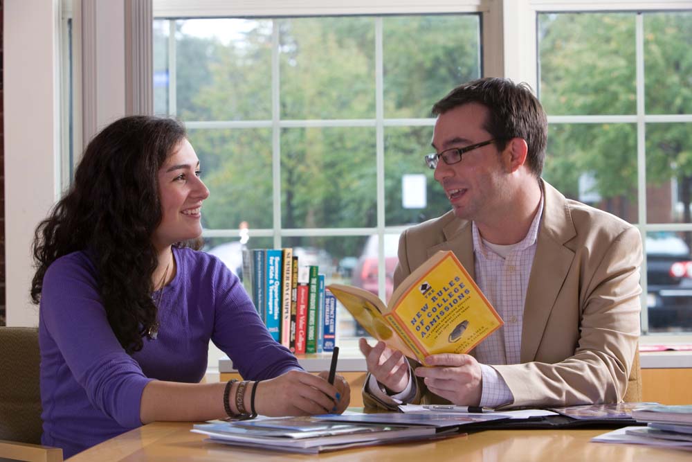 Providing guidance on financial aid for employment