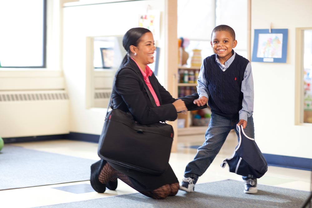 Discussing the Working Mother List highlighting work-life balance achievements.