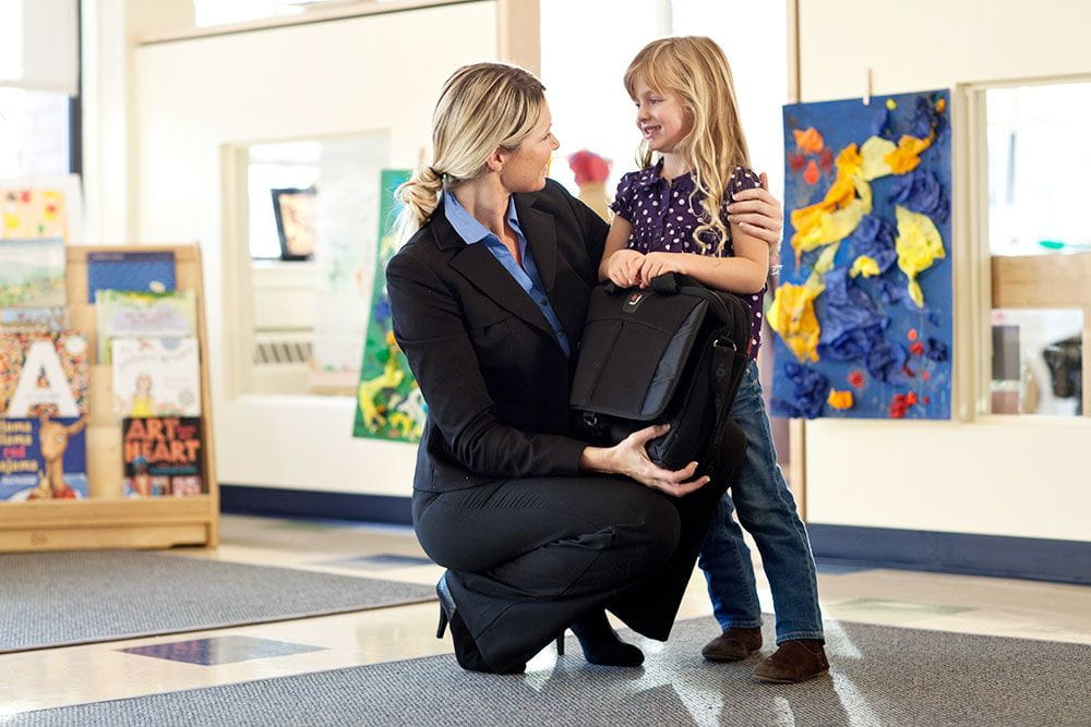 For your average working parent, glass-slipper time is pretty much a daily occurrence. Itâ€™s the bewitching hour by which youâ€™re required to take off your work hat and turn back into a mom or dad.